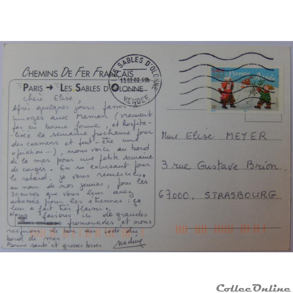 CP de Vendée, les Sables d'Olonne carte postale france pay la loire cp de vendee les sables olonne
