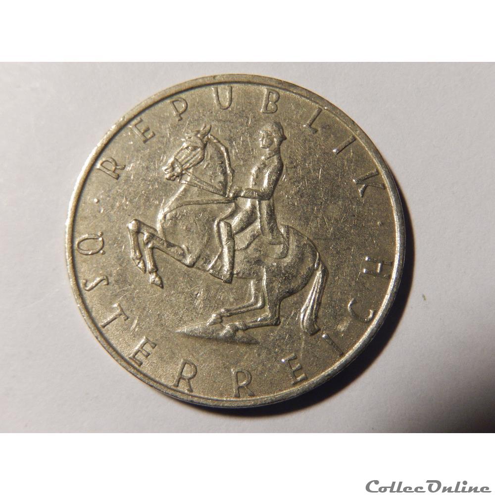 monnaie monde autriche 5 schilling 1969
