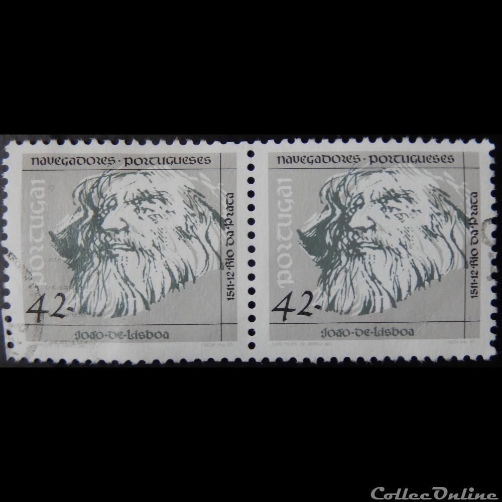 timbre europe portugal 01934 joao de lisbonne 42 de 1993