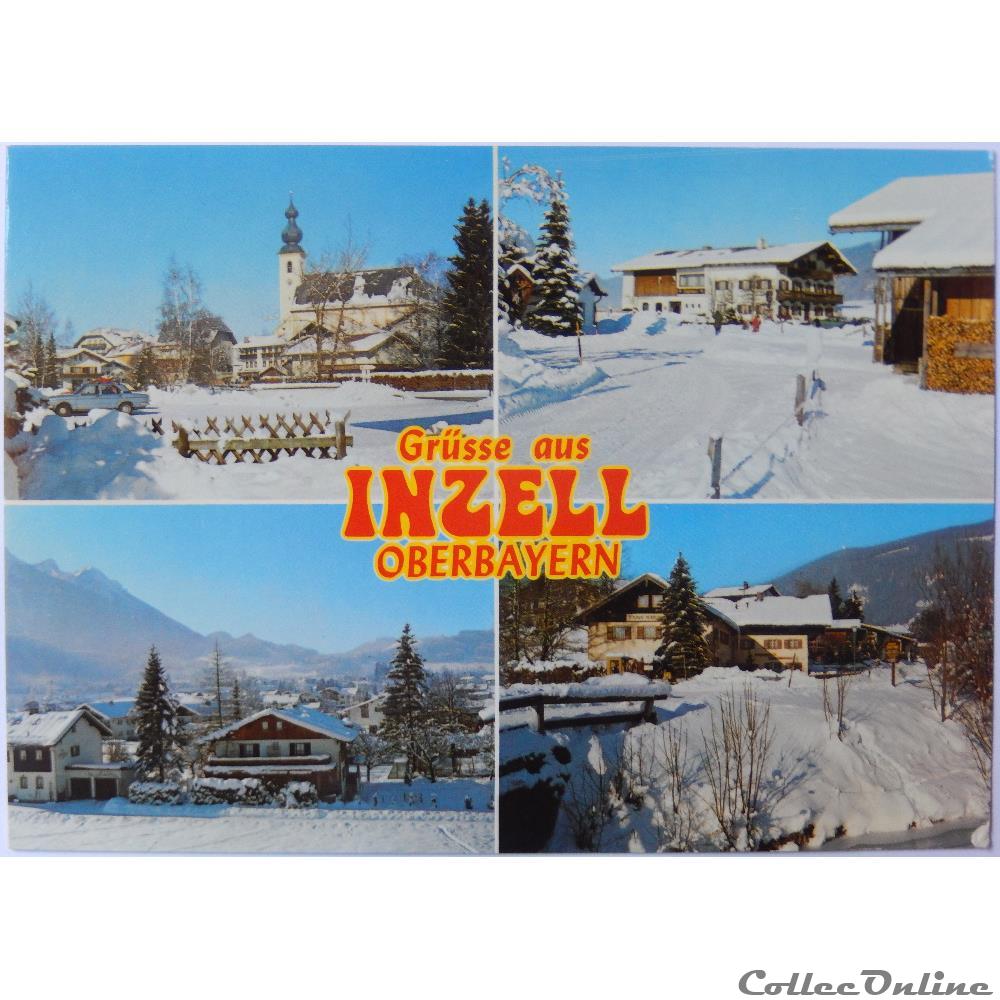 carte postale europe lorraine cp allemagne baviere inzell