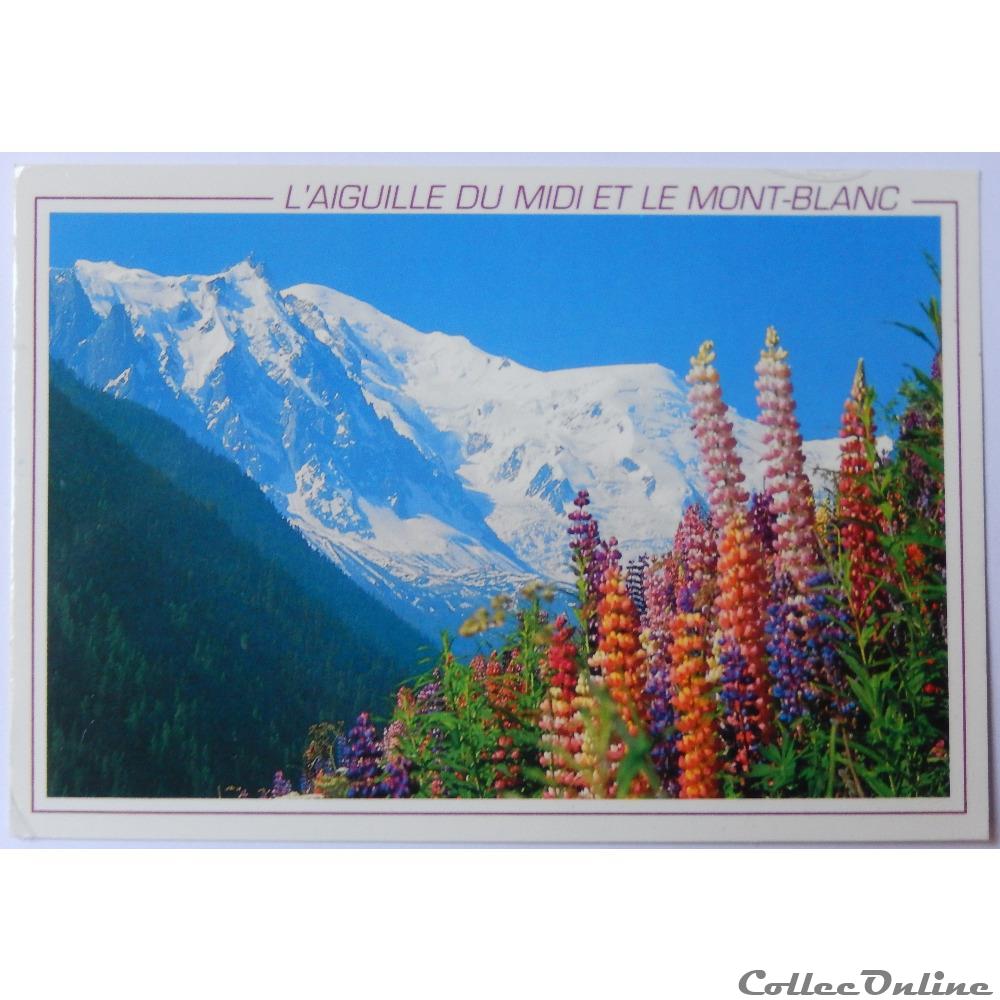 carte postale france rhone alpe cp de haute savoie mont blanc