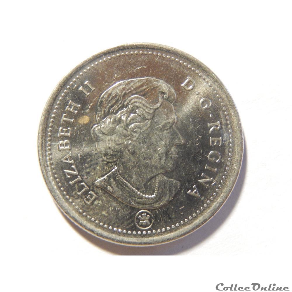 25 cents de 2009 2 monnaie monde canadum 25 cents de 2009