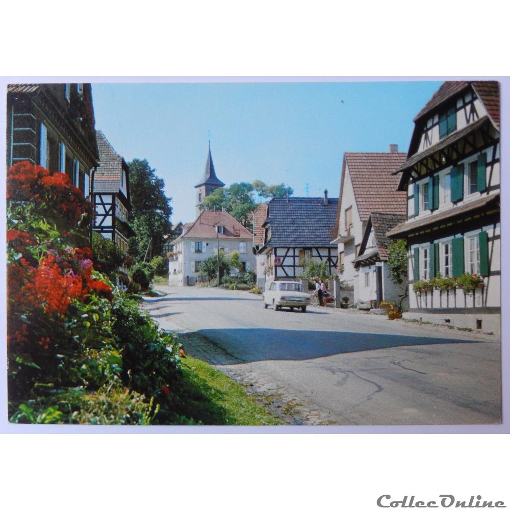 carte postale france alsace cp du bas rhin hohwiller