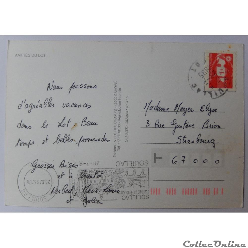 CP du Lot carte postale france midi pyrenee cp du lot