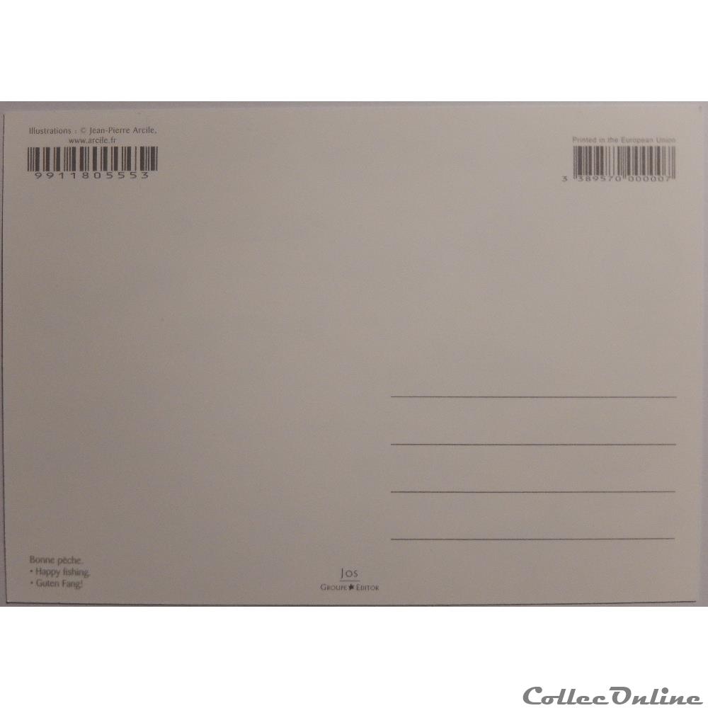 carte postale europe alsace cp animaux poissons