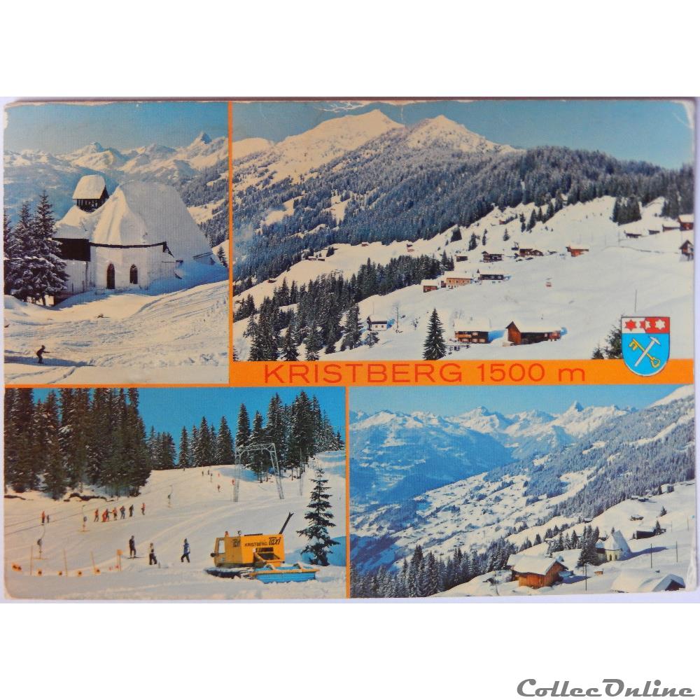 CP d'Autriche, Vorarlberg, Kristberg carte postale europe alsace cp autriche vorarlberg kristberg