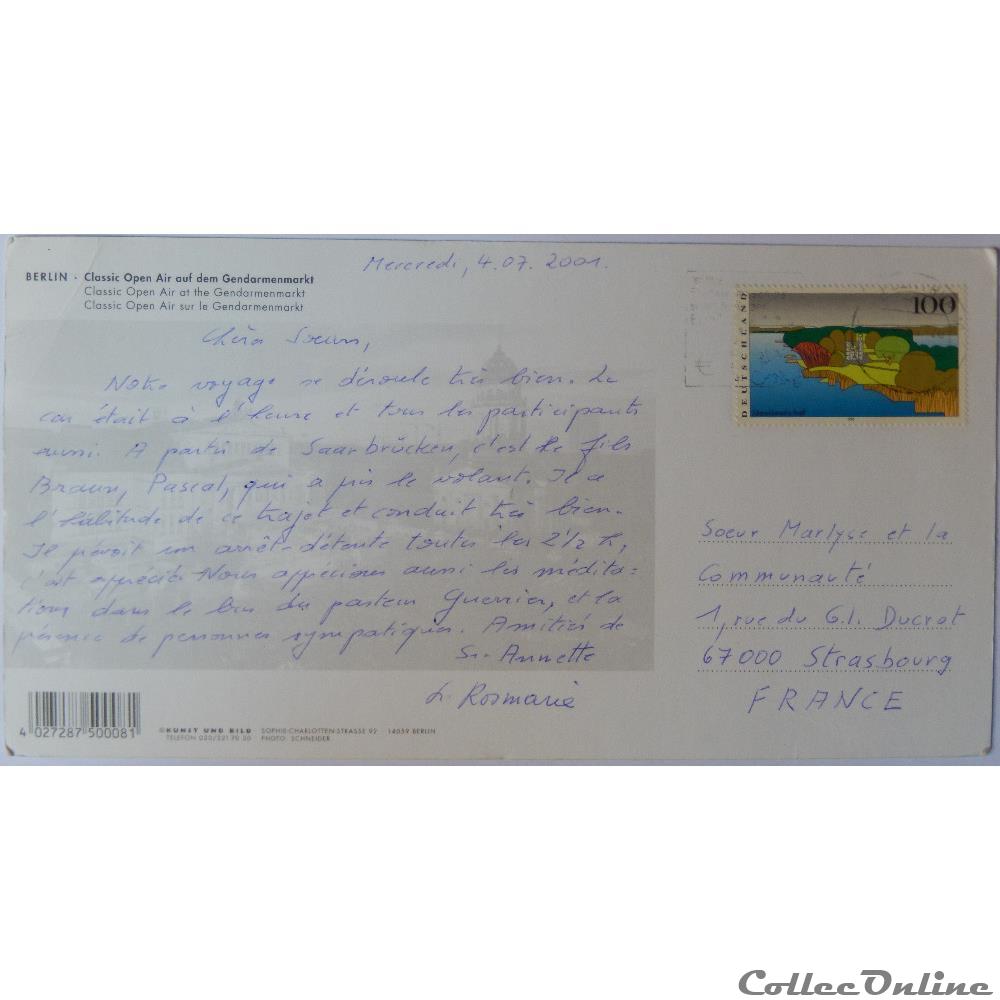 carte postale europe rhone alpe cp allemagne berlin