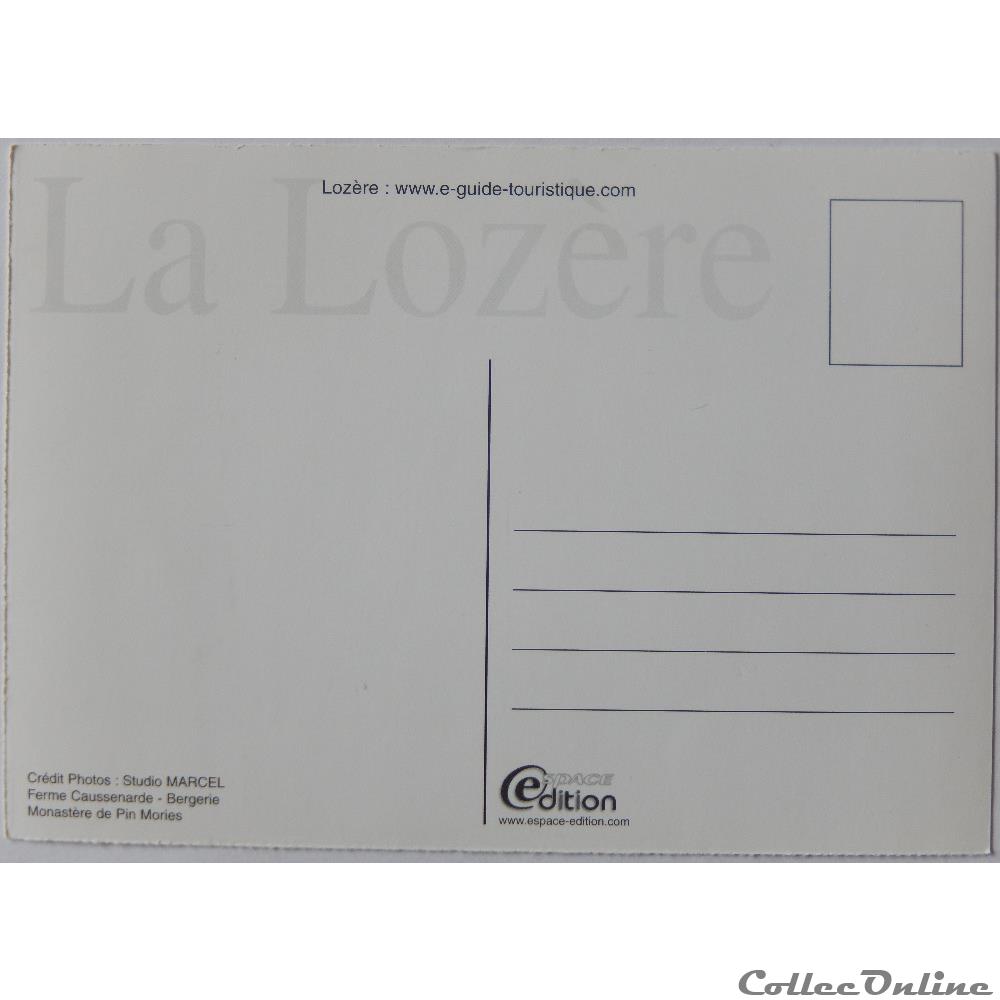 CP de Lozère carte postale france languedoc roussillon cp de lozere