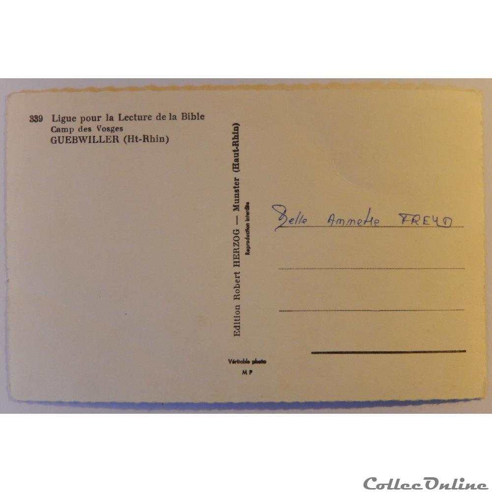 carte postale france alsace cpa de guebwiller haut rhin