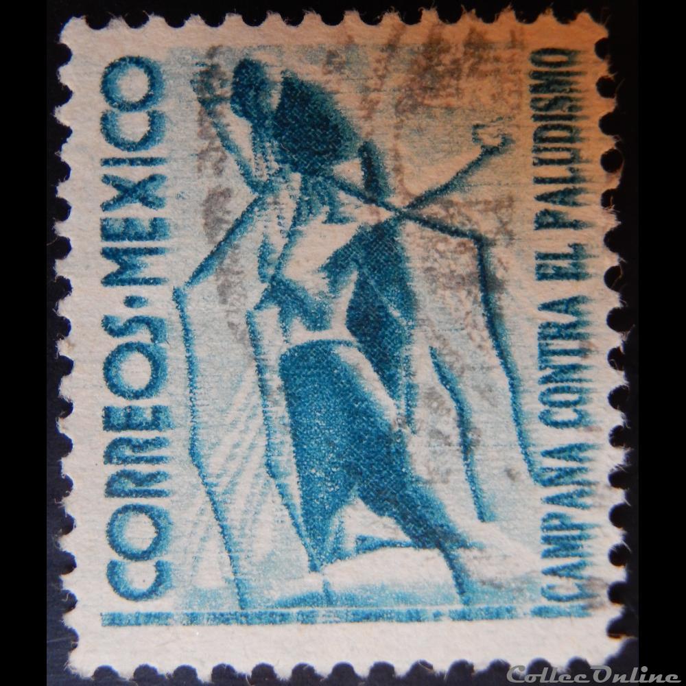 Mexique B0001 lutte contre le paludisme 1c de 1939 timbre amerique mexique b0001 lutte contre le paludisme 1c de 1939