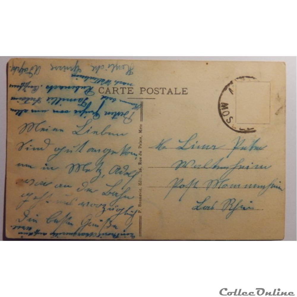 carte postale france lorraine cpa de moselle metz la cathedrale