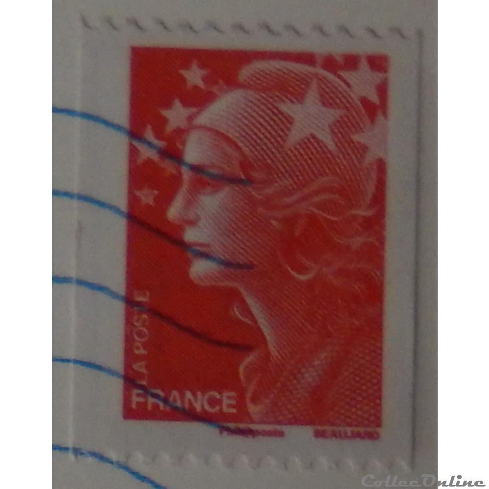 04240 Marianne de Beaujard sans valeur faciale rouge 3 timbre france 04240 marianne de beaujard sans valeur faciale rouge