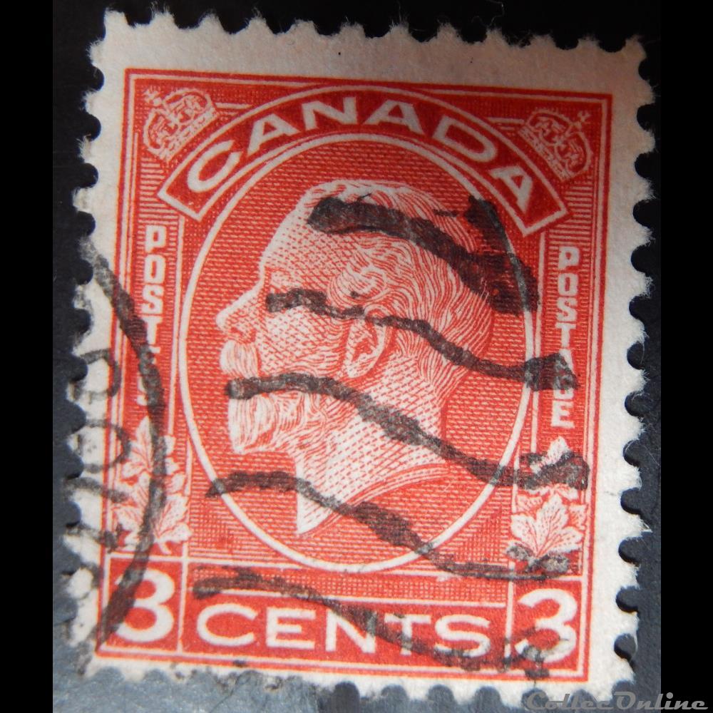 Canada 00163 roi George V 3c de 1932 Stamps America