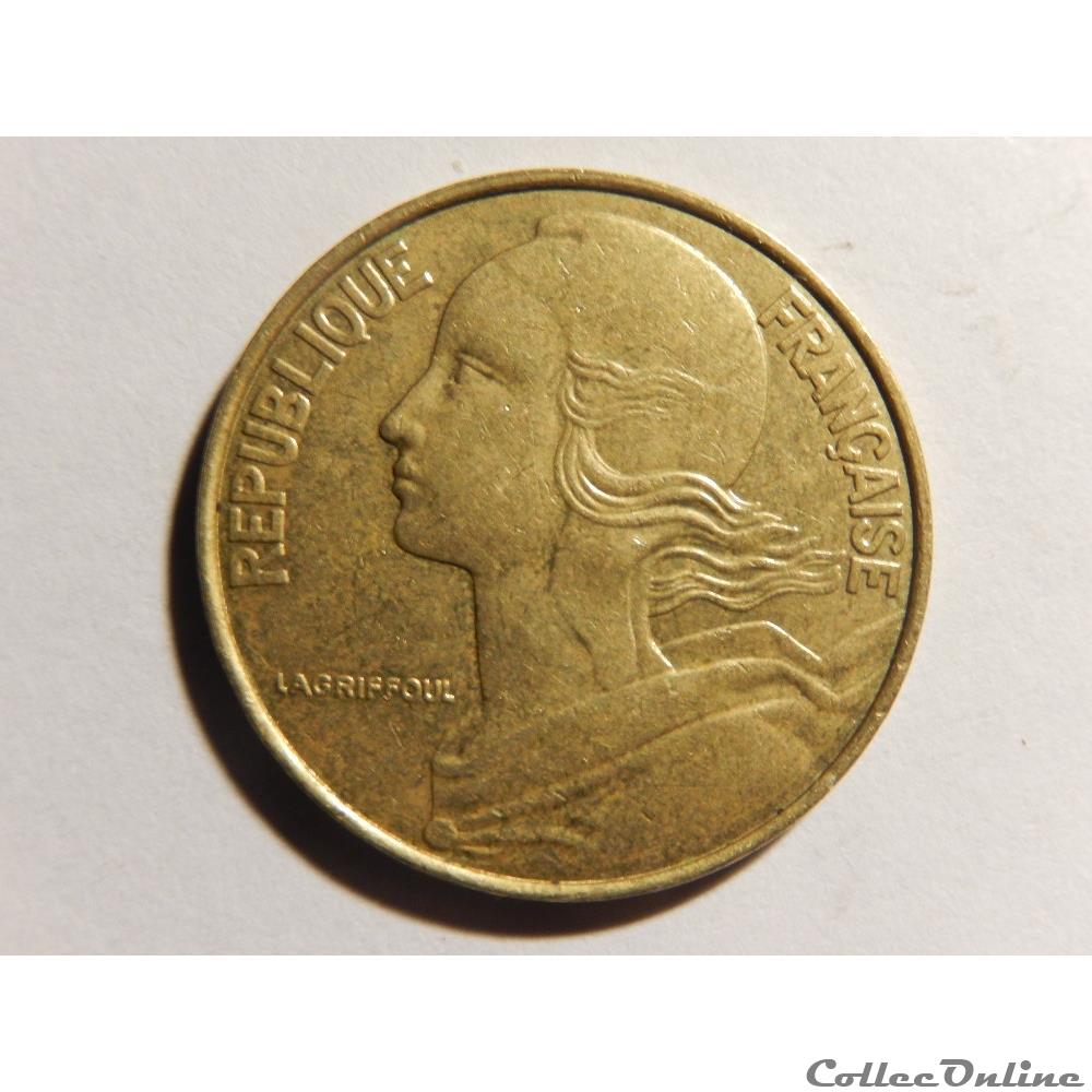 monnaie france moderne 20 centimes marianne 1996