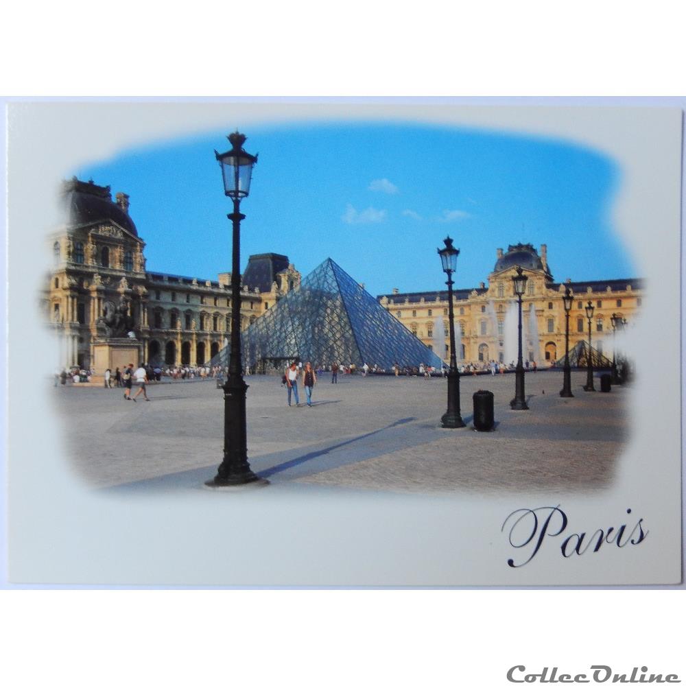 CP de Paris, le Louvre carte postale france ile cp de paris le louvre