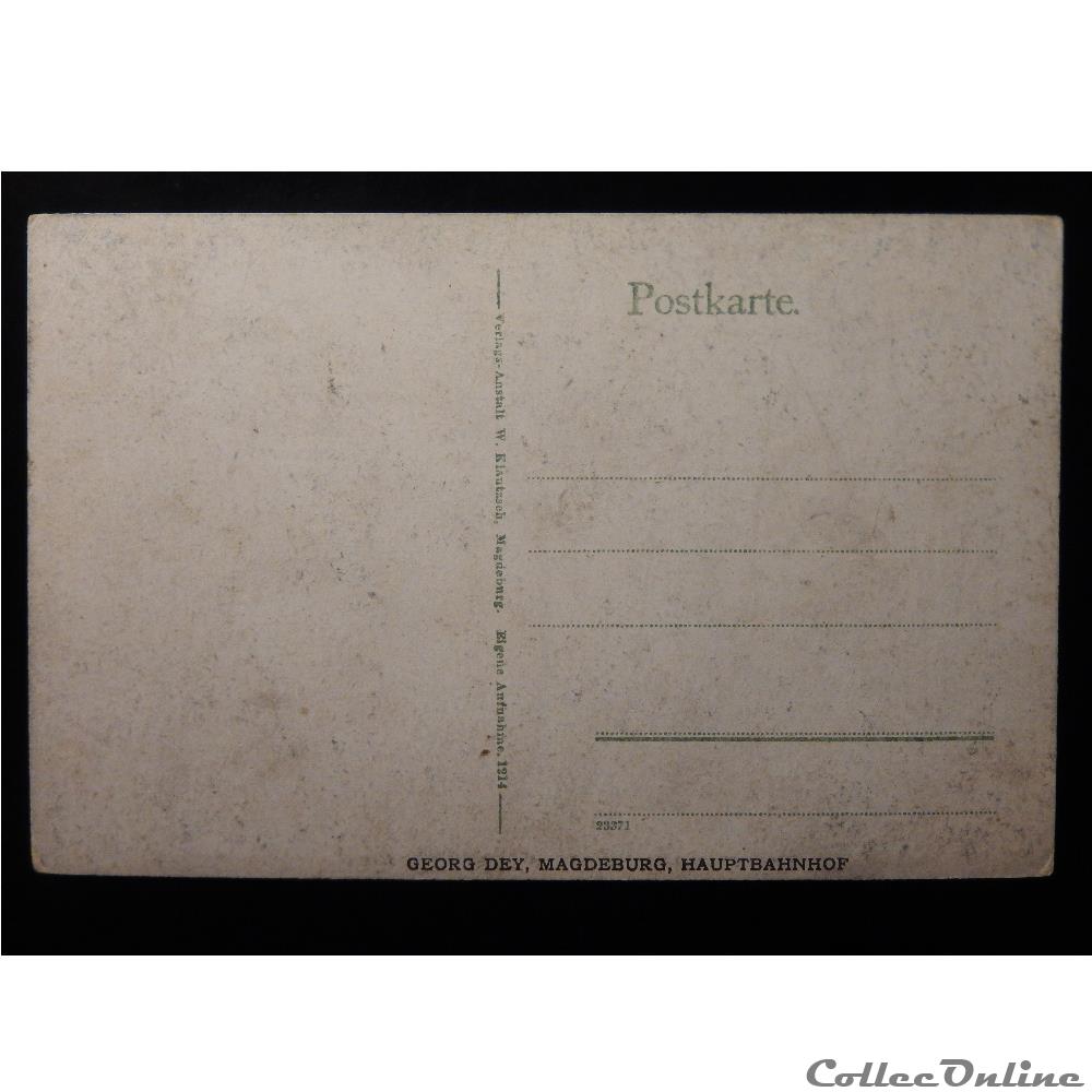 carte postale europe alsace cpa allemagne magdebourg