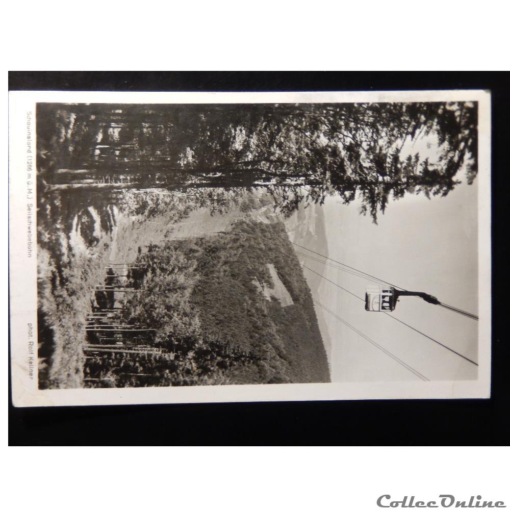 carte postale europe midi pyrenee cpa allemagne le telepherique du schauinsland