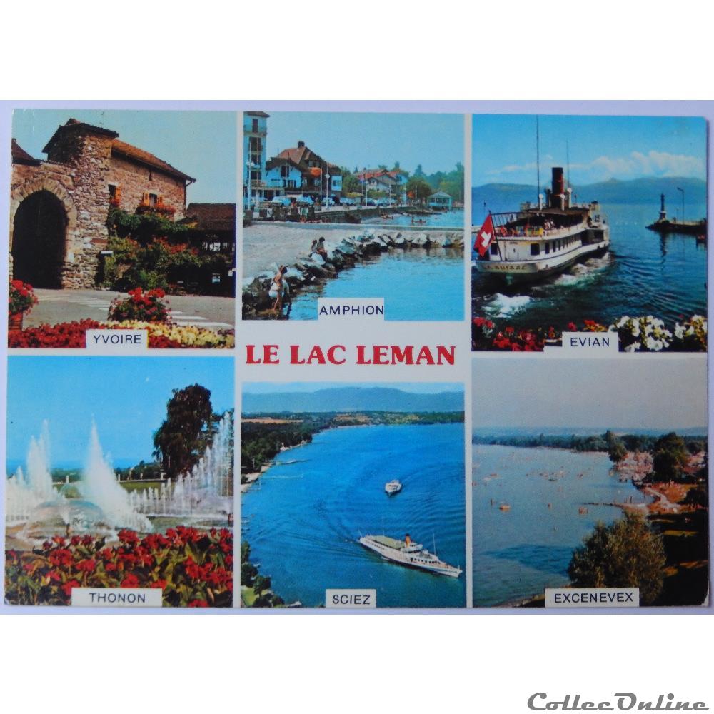 Cp De Haute Savoie Lac Leman Cartes Postales Europe France