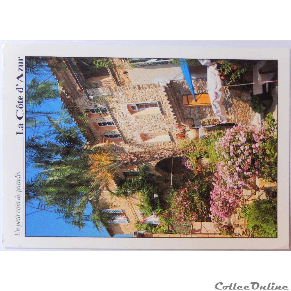 carte postale france provence cp de la cote azur