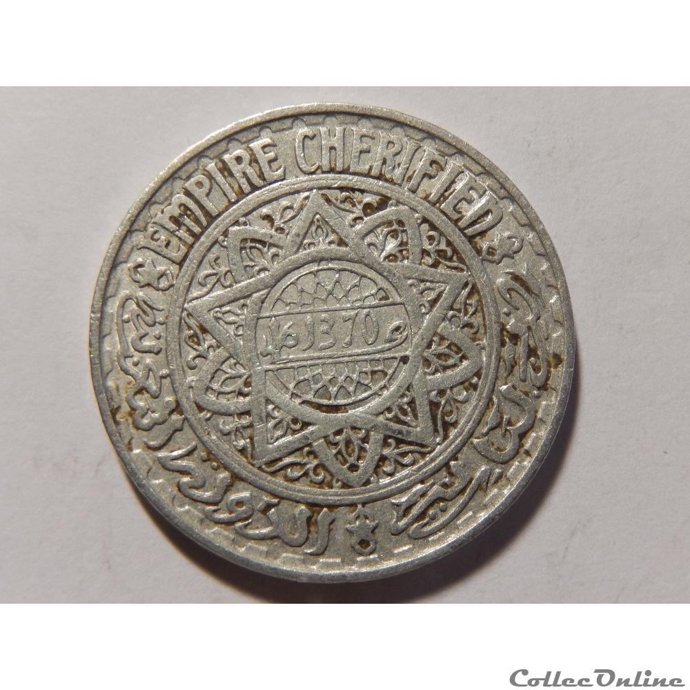 5 francs de 1951 2 monnaie monde maroc 5 francs de 1951