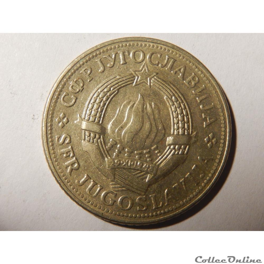 Yougoslavie, 2 dinara de 1981 2 monnaie monde yougoslavie 2 dinara de 1981