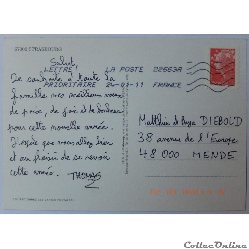CP du Bas-Rhin, Strasbourg carte postale france alsace cp du bas rhin strasbourg