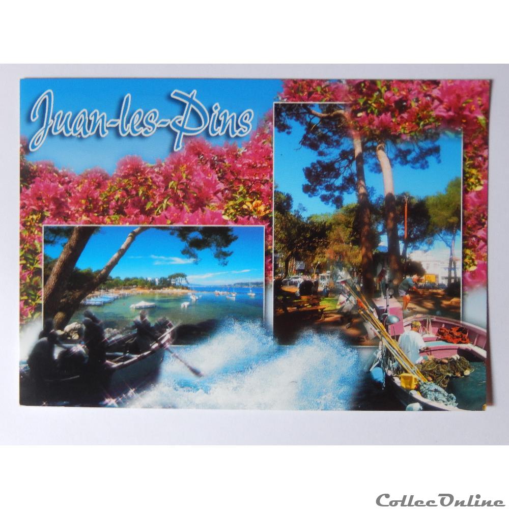 CP des Alpes-Maritimes, Juan-les-Pins carte postale france provence cote azur cp des alpes maritimes juan les pins