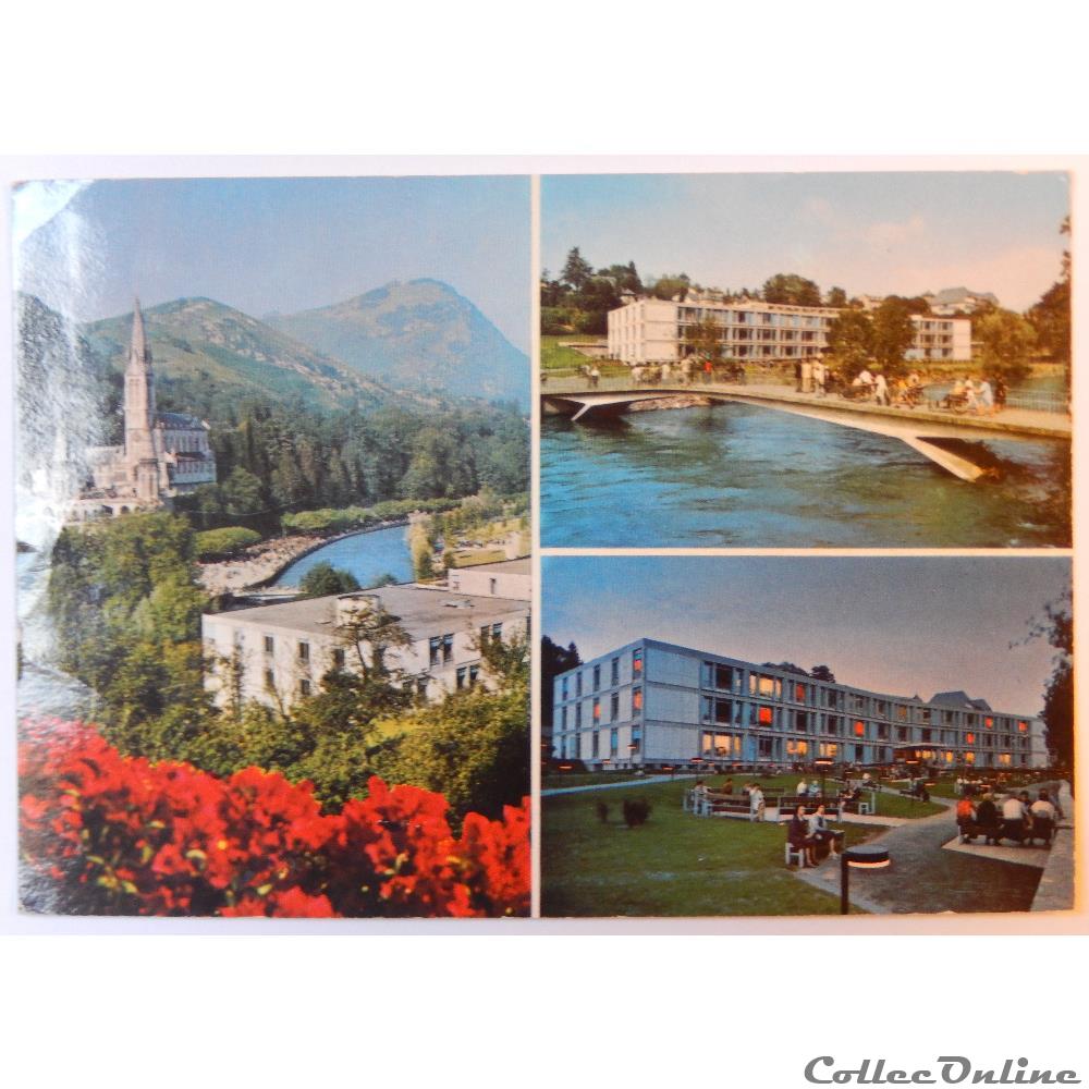 carte postale france midi cp des hautes pyrenees lourdes
