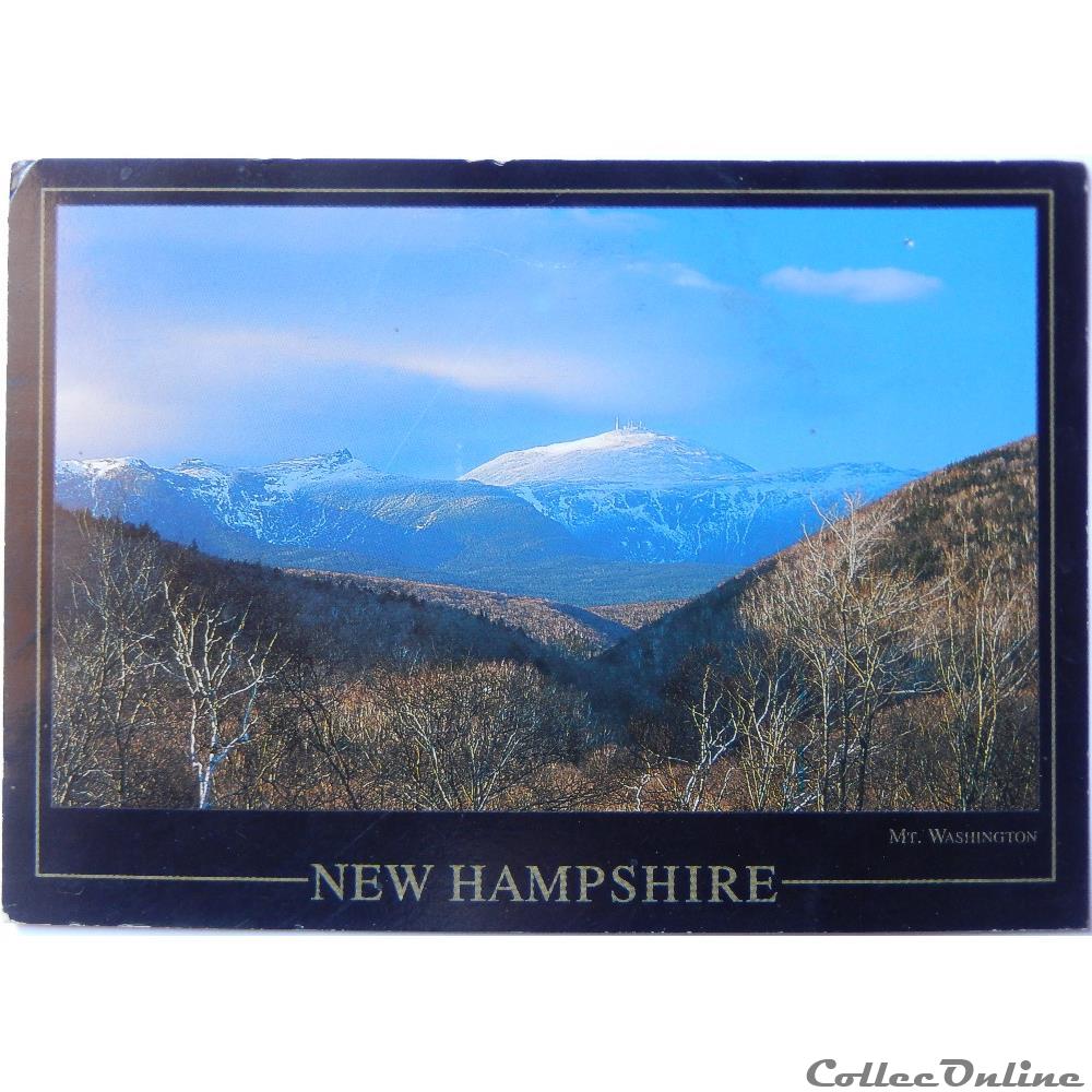 CP des Etats-Unis, New Hampshire carte postale amerique picardie cp des etats unis new hampshire