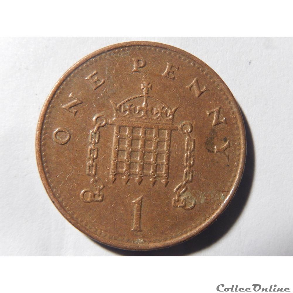 Royaume-Uni, 1 penny de 1995 monnaie monde royaume uni 1 penny de 1995