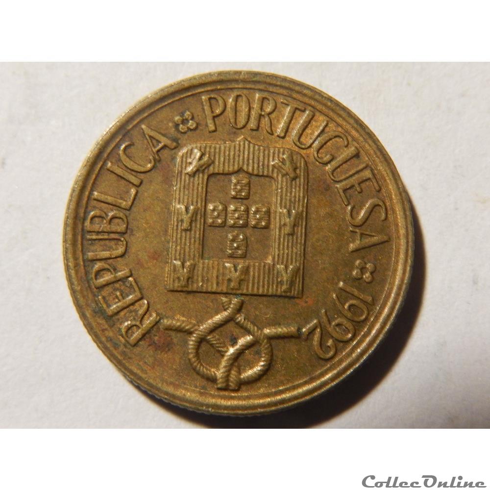 Portugal, 1 escudo de 1992 2 monnaie monde portugal 1 escudo de 1992