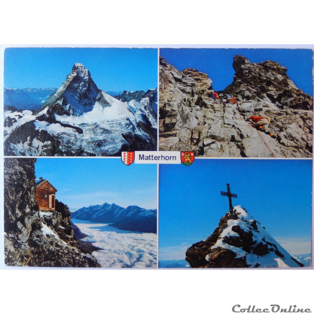 CP de Suisse, Le Valais, le Mont Cervin carte postale europe rhone alpe cp de suisse le valais le mont cervin