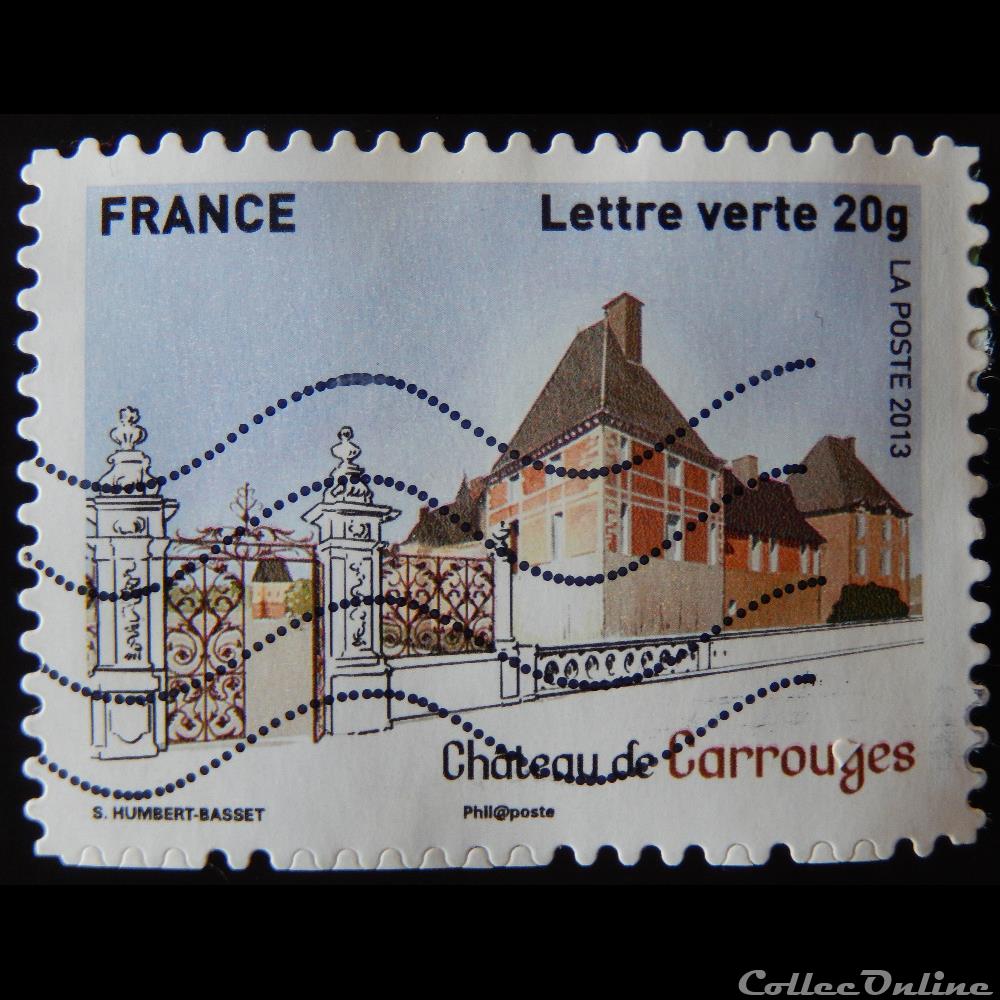 AA00871 Château de Carrouges 20g timbre france aa00871 chateau de carrouges 20g