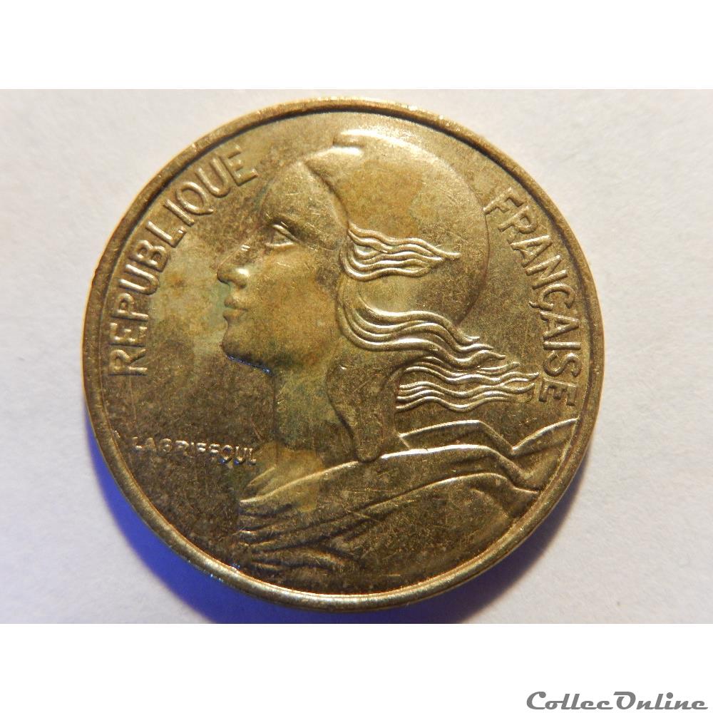 5 centimes Marianne 1996 4 plis 2 monnaie france moderne 5 centimes marianne 1996 4 plis