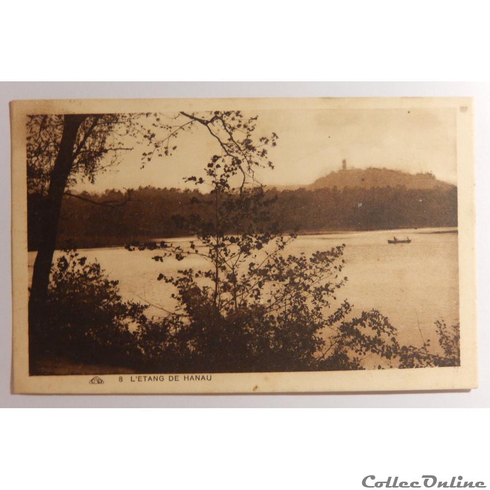 CPA de l'étang de Hanau, Bas-Rhin carte postale france alsace cpa de etang de hanau bas rhin