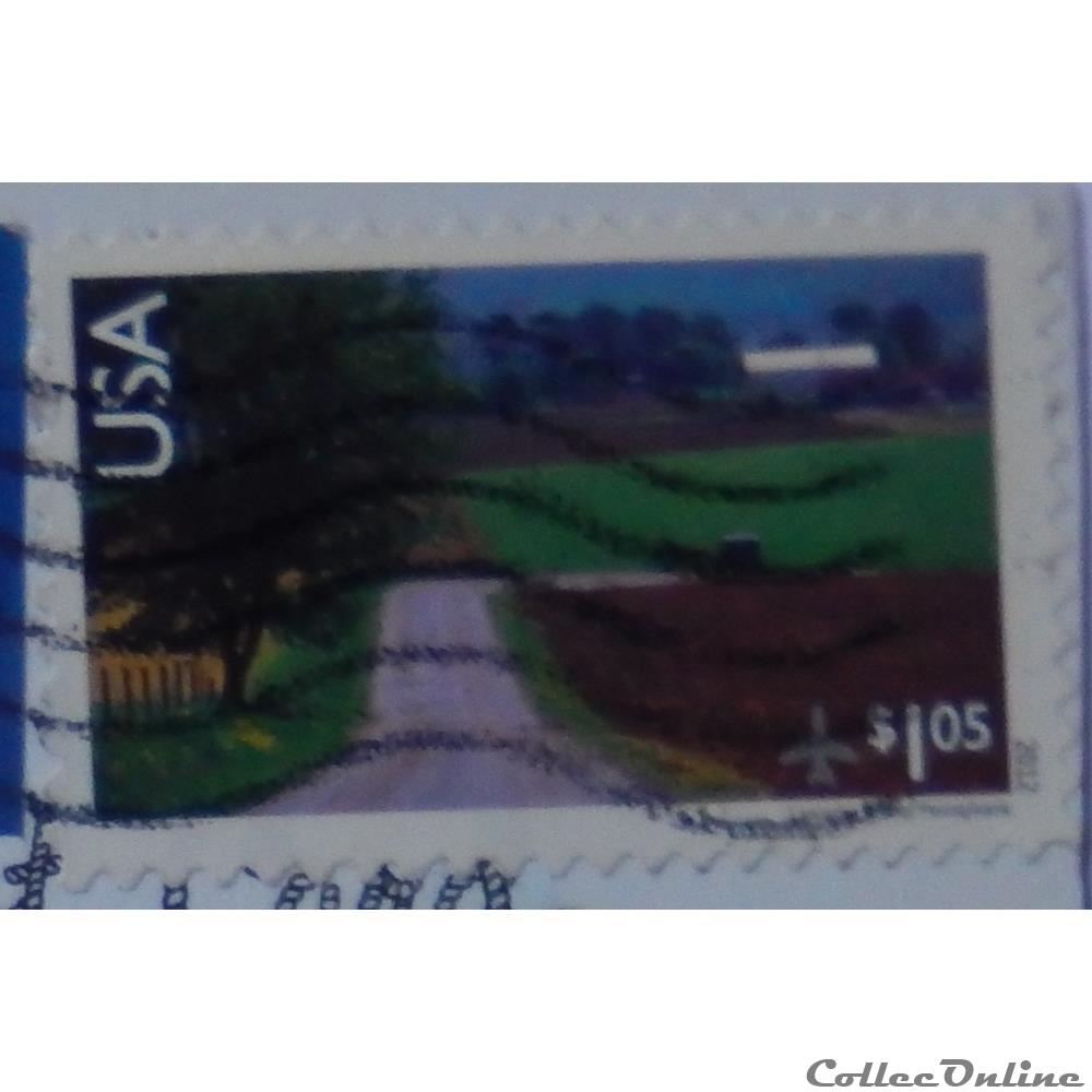 Etats Unis PA0143 comté de Lancaster 1.05$ de 2012 2 timbre amerique etats unis pa0143 comte de lancaster 1 05 de 2012