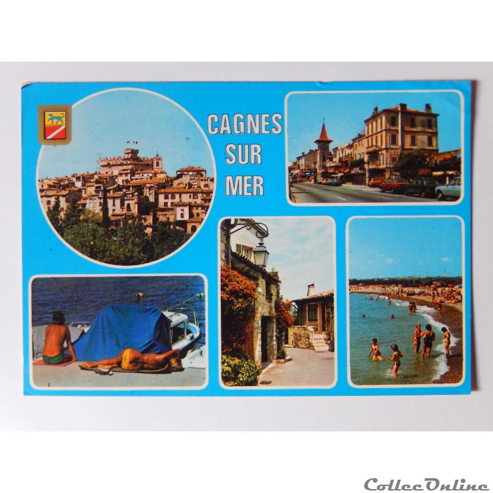 CP des Alpes-Maritimes, Cagnes sur Mer carte postale france provence cote azur cp des alpes maritimes cagnes sur mer