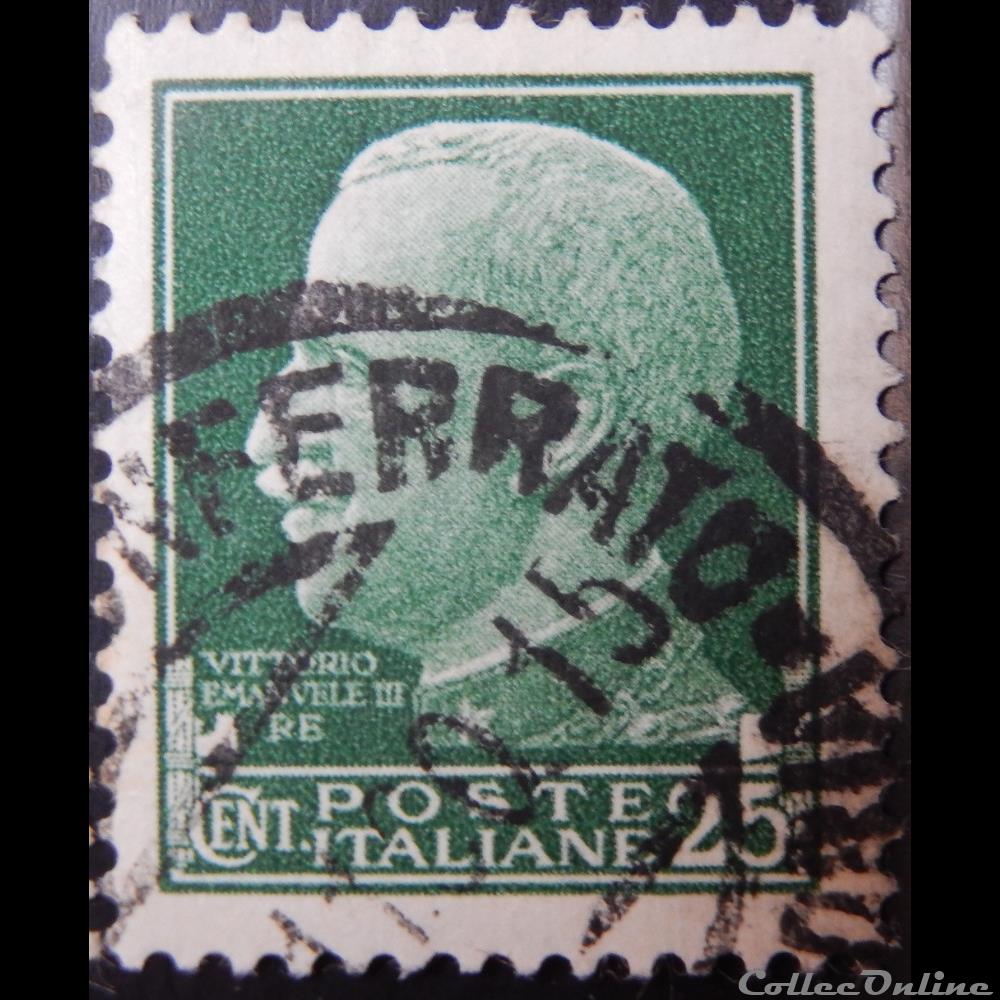 Italie 00229 roi Vittorio Emanuele III 50c de 1929 timbre europe italie 00229 roi vittorio emanuele iii 50c de 1929