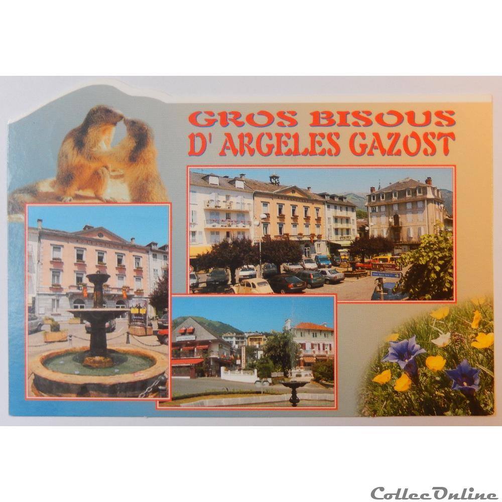 carte postale france midi cp des hautes pyrenees argeles gazost