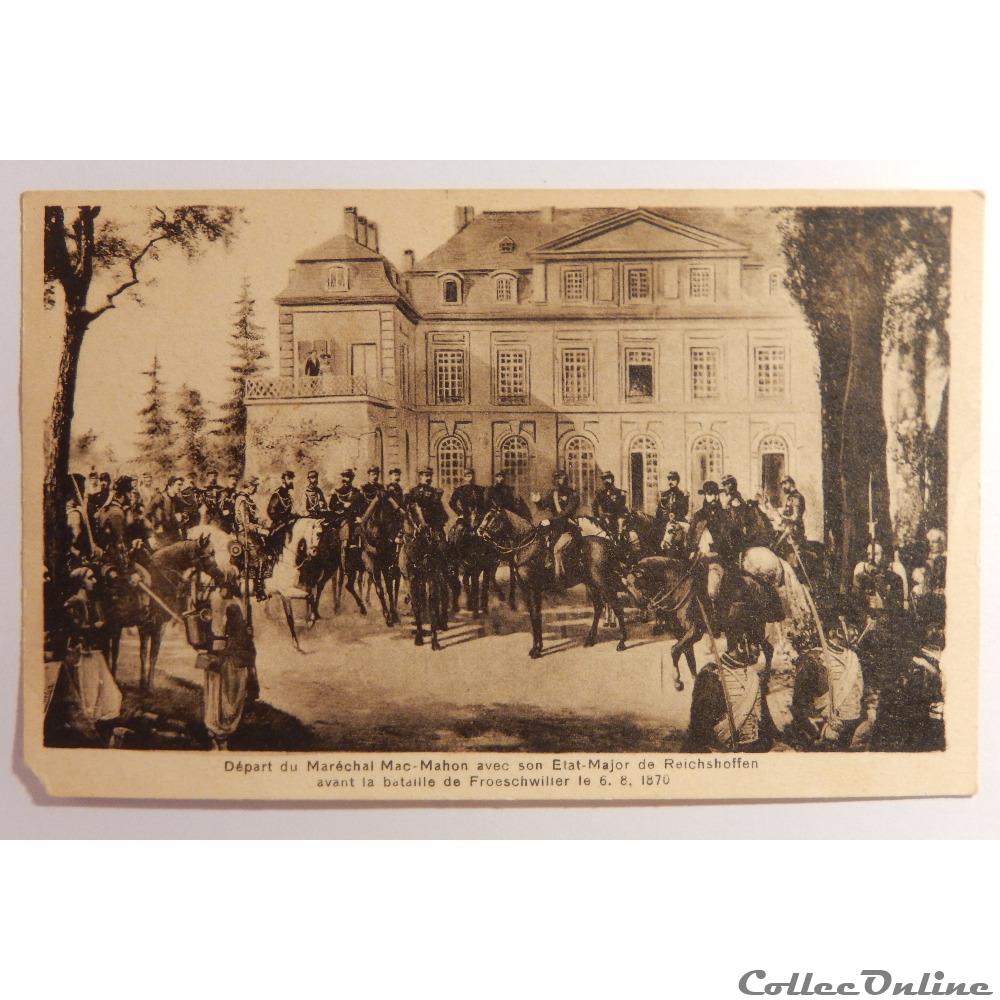 carte postale france alsace cpa de reichshoffen bas rhin