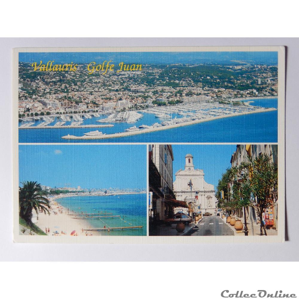 CP des Alpes-Maritimes, Vallauris, Golfe de Juan carte postale france provence cote azur cp des alpes maritimes vallauris golfe de juan
