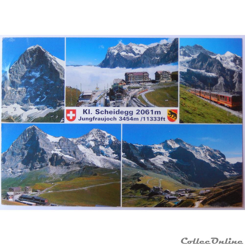CP de Suisse, Berne, Kleine Scheidegg carte postale europe alsace cp de suisse berne kleine scheidegg