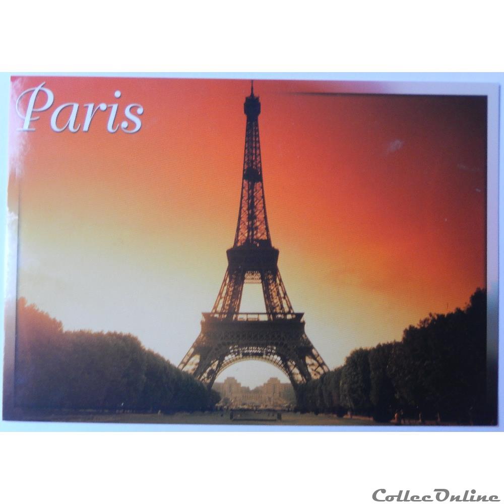 CP de Paris, la Tour Eiffel carte postale france ile cp de paris la tour eiffel