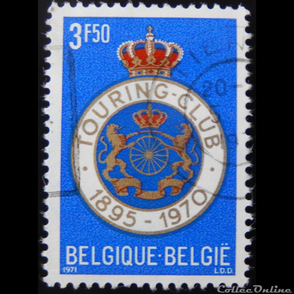 Belgique 01569 touring-club 3F50 de 1971 timbre europe belgique 01569 touring club 3f50 de 1971