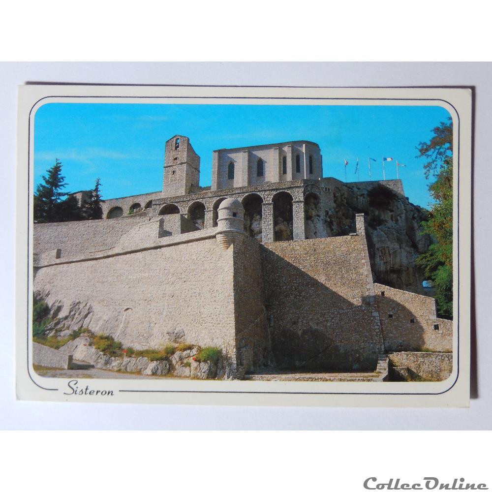 CP des Alpes de Haute-Provence, Sisteron, la Citadelle carte postale france cote azur cp des alpes de haute provence sisteron la citadelle