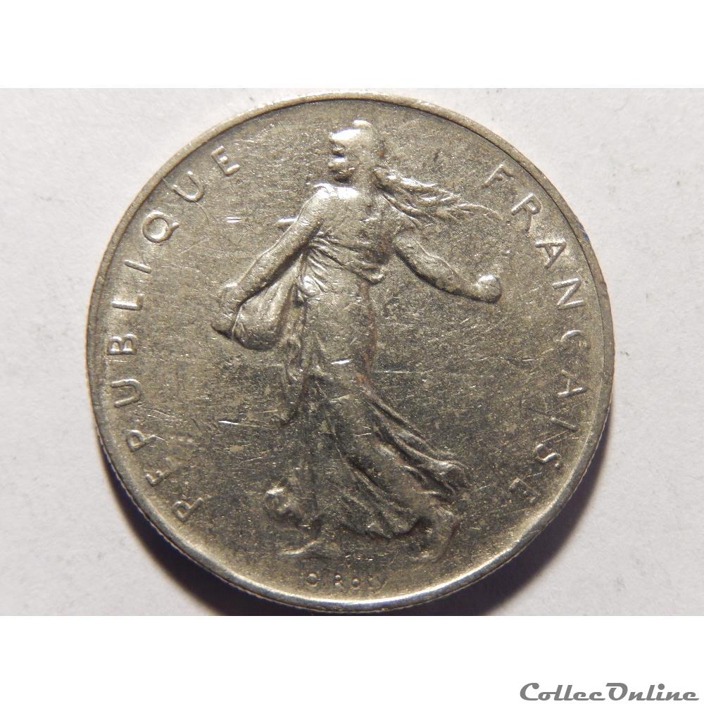 1 franc semeuse 1965 2 monnaie france moderne 1 franc semeuse 1965