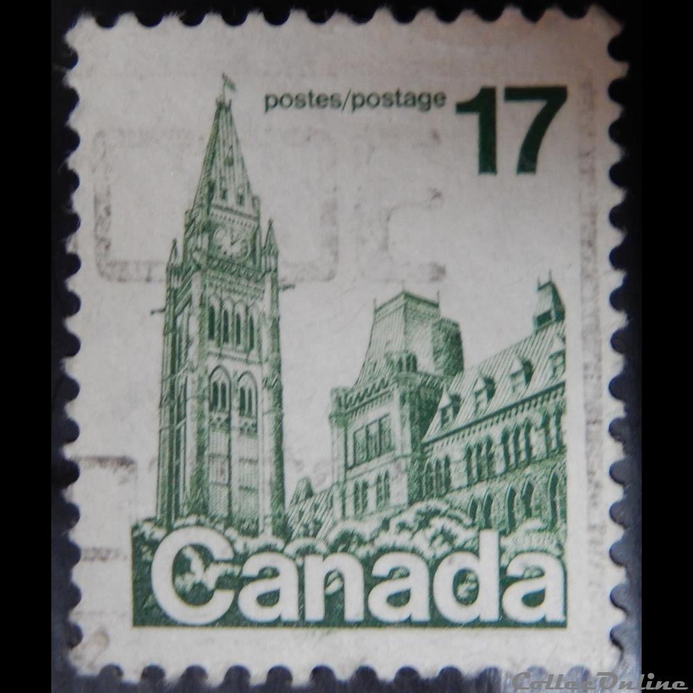 timbre amerique canadum canada 00694 maison du parlement 17c de 1979