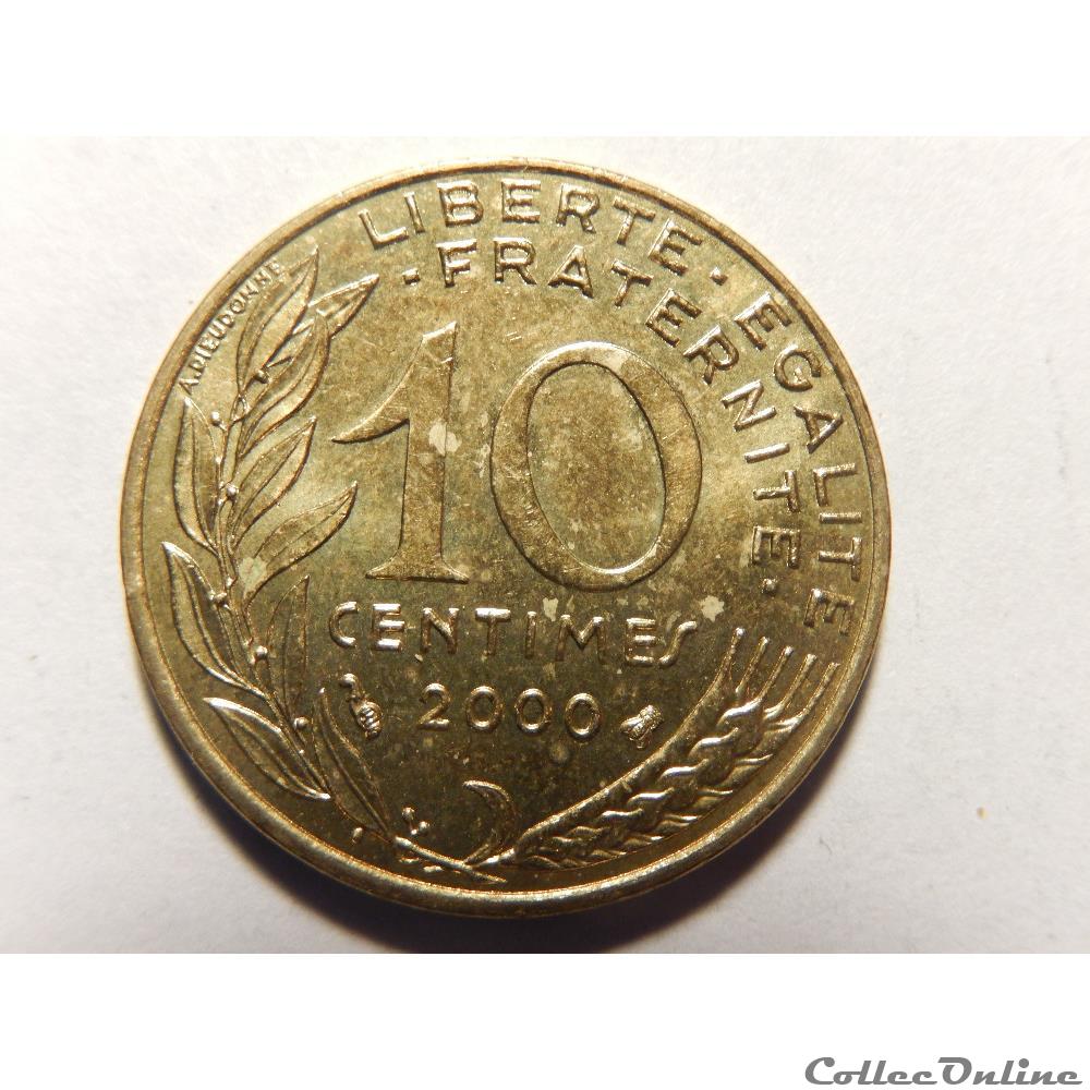 10 centimes Marianne 2000 monnaie france moderne 10 centimes marianne 2000