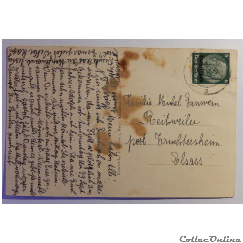 carte postale france lorraine cpa de moselle metz