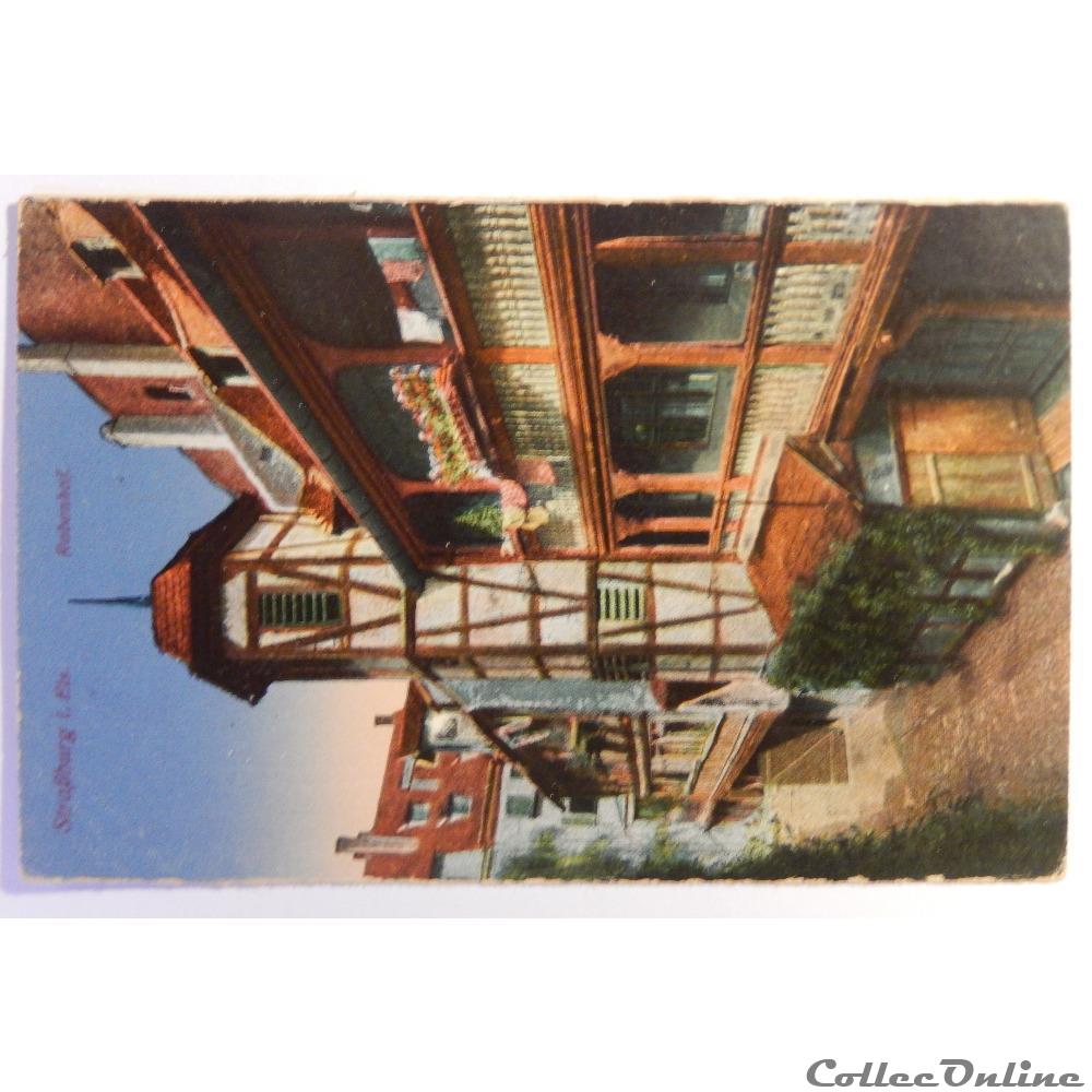 CPA de Strasbourg, Cour du Corbeau, Bas-Rhin carte postale france alsace cpa de strasbourg cour du corbeau bas rhin